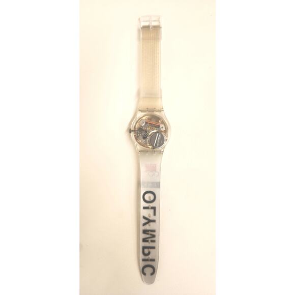 Swatch watch OLYMPIC TEAM CHINA GZ150C 1996 Olympic Specials New old stock - Picture 6 of 8